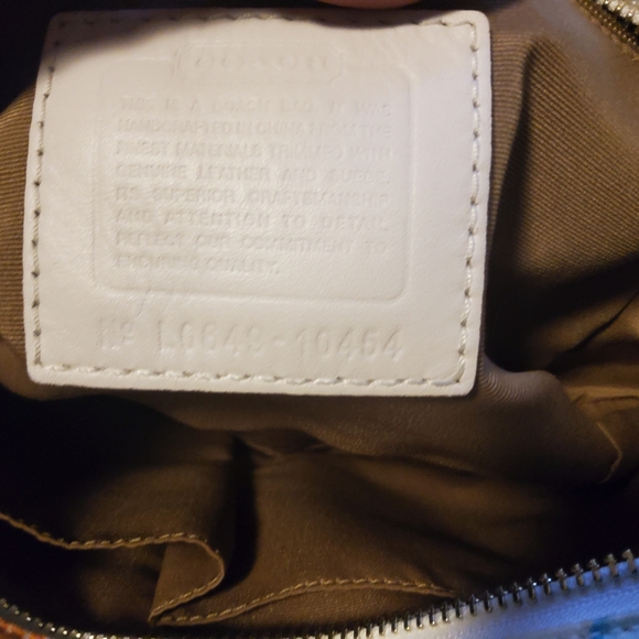 Authentic Coach Patchwork Hampton 10454 VGUC - Picture 16 of 16